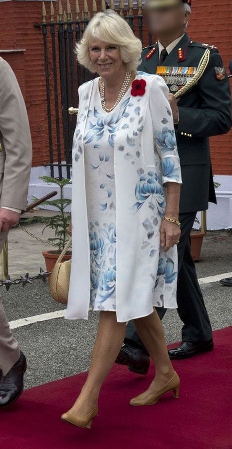 Collant royal de grand-mère - camilla duchesse de Cornouailles
 #89912850