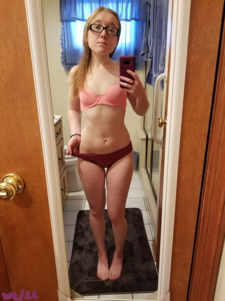 Tiny Petite Nerdy Redhead Teen Spreads &amp; Toys Cunt &amp; Asshole #79973628