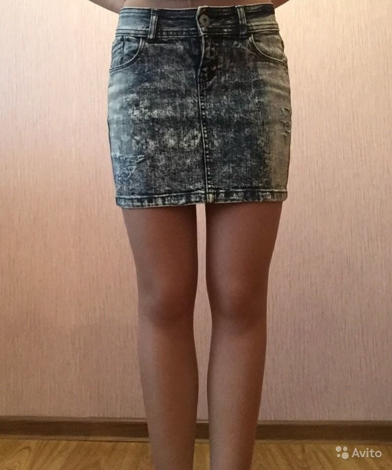 Jeans miniskirts #88357505
