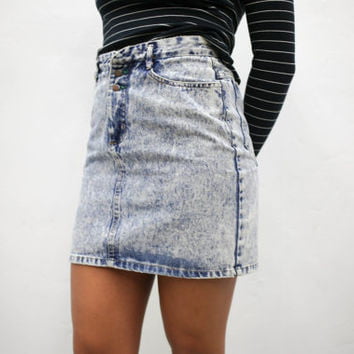 Jeans miniskirts #88357521