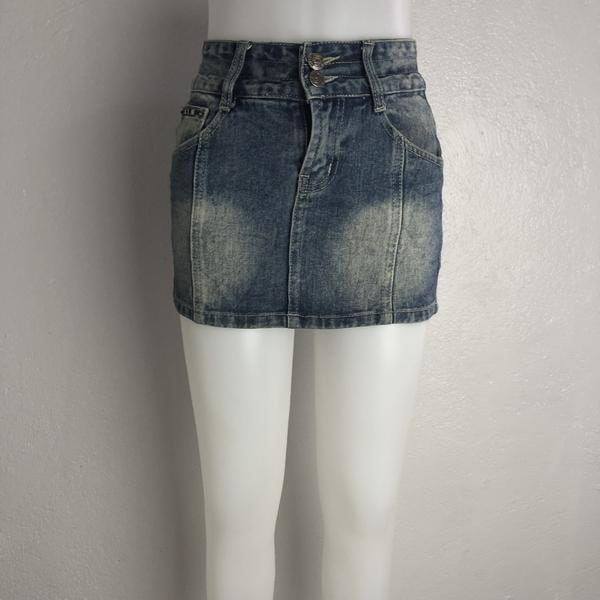 Jeans miniskirts #88357550