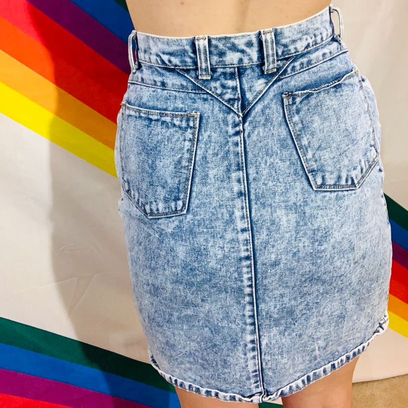 Jeans miniskirts #88357576