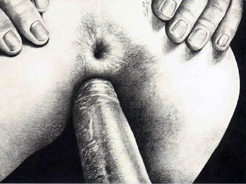 Arte erotica (bianco e nero)
 #94792202