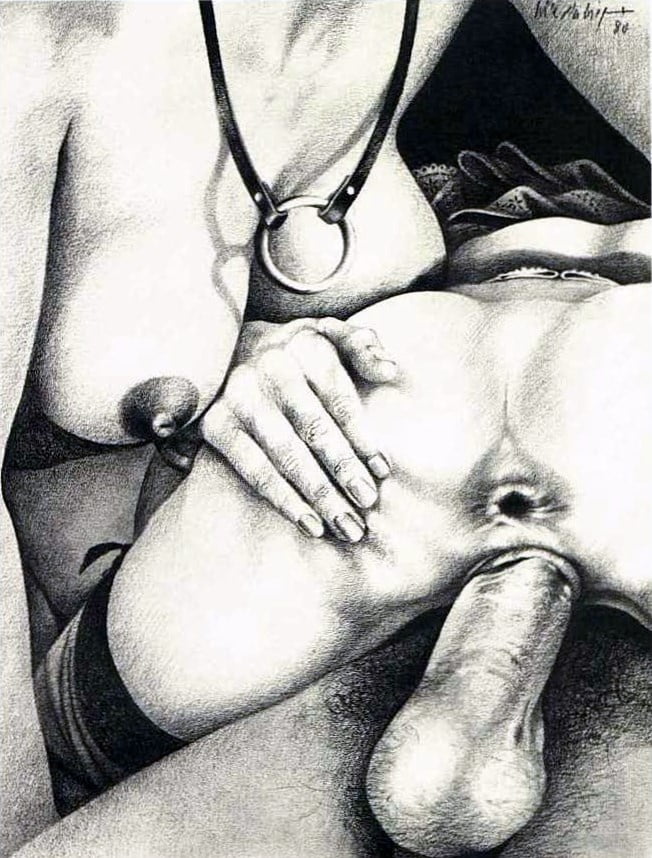 Arte erotica (bianco e nero)
 #94792204