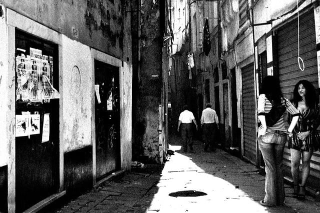 Street Prostitutes in Genoa, Italy #106499015
