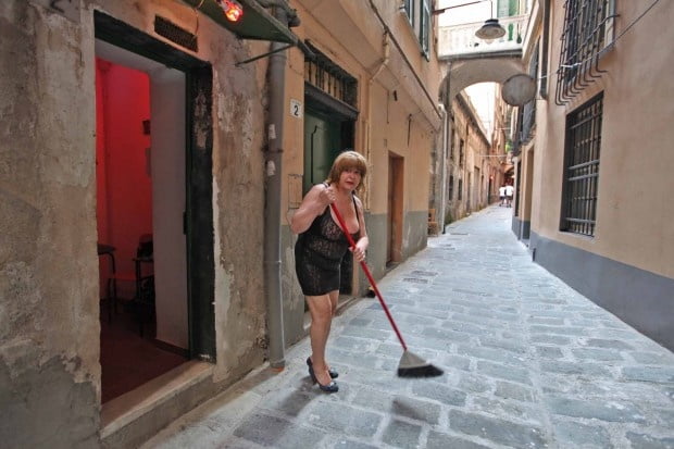 Street Prostitutes in Genoa, Italy #106499016