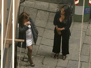 Prostituées de rue à Gênes, Italie.
 #106499027