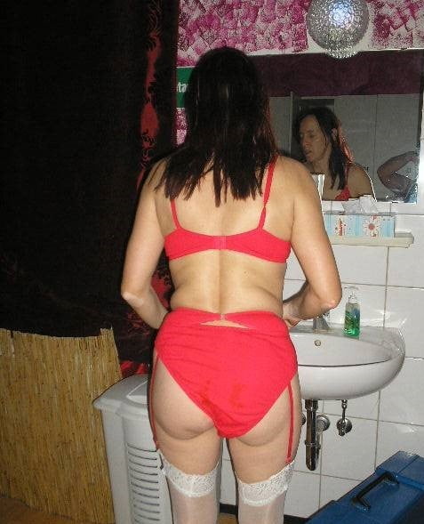 sexy amateurs caught in the bathroom #97282850