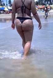 Morena Gostosa com biquine socado #90659086