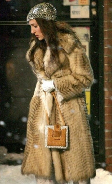 woman in fur coat 22 #101782049
