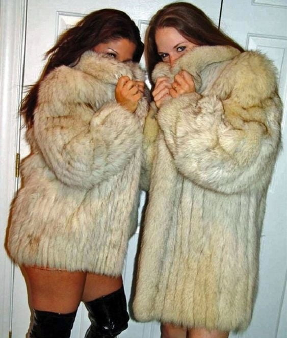 woman in fur coat 22 #101782055