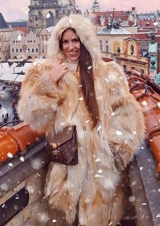 woman in fur coat 22 #101782058