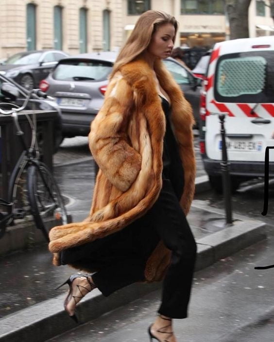 woman in fur coat 22 #101782094