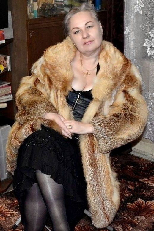 woman in fur coat 22 #101782176