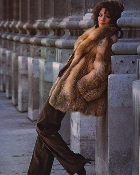 woman in fur coat 22 #101782191