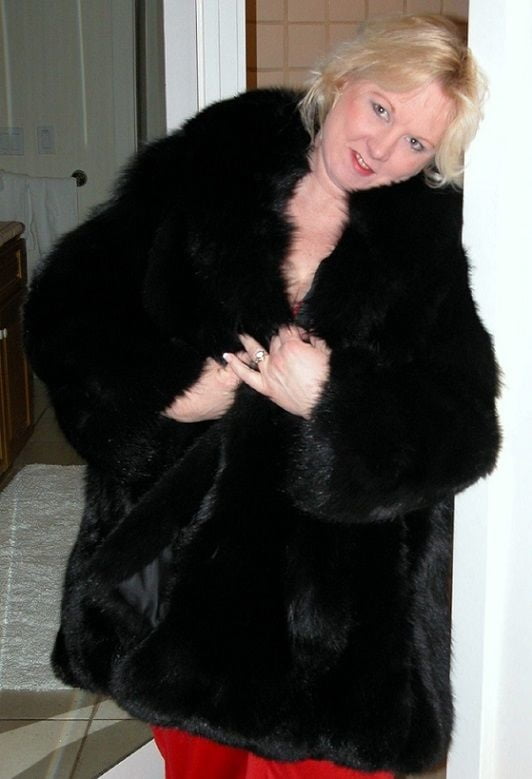 woman in fur coat 22 #101782217