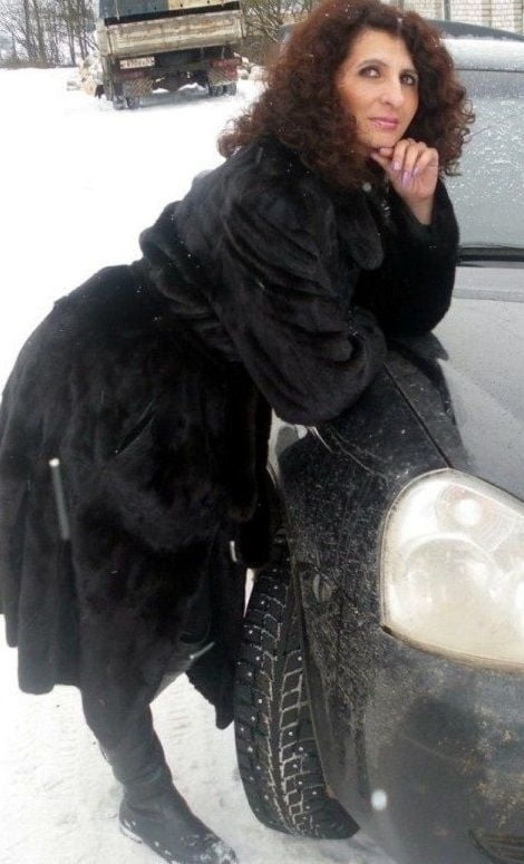 woman in fur coat 22 #101782255