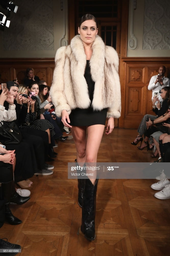 woman in fur coat 22 #101782346