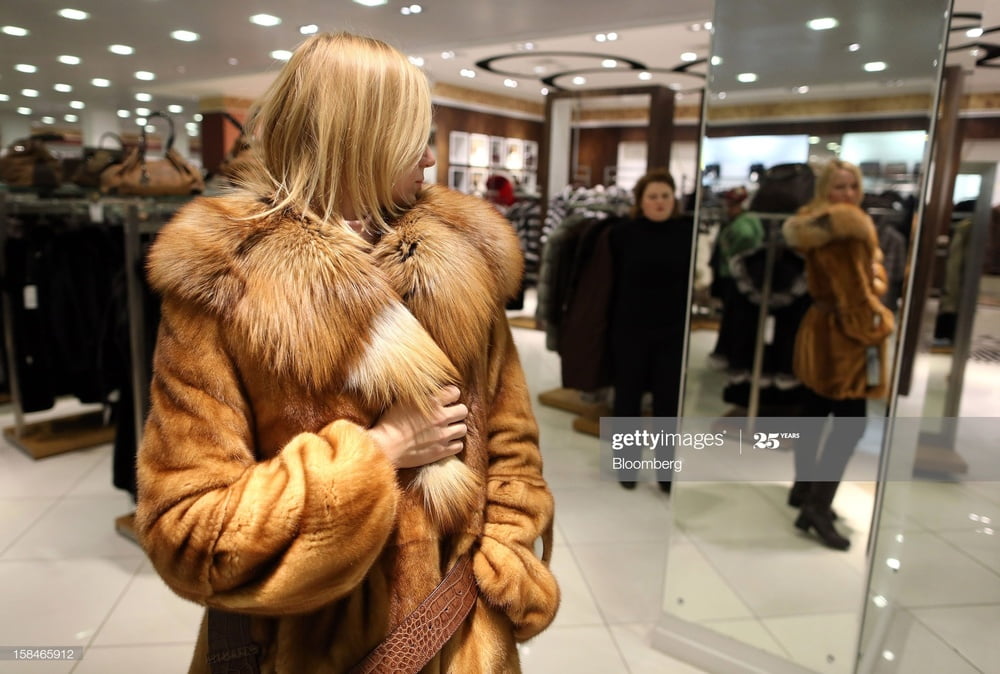woman in fur coat 22 #101782397