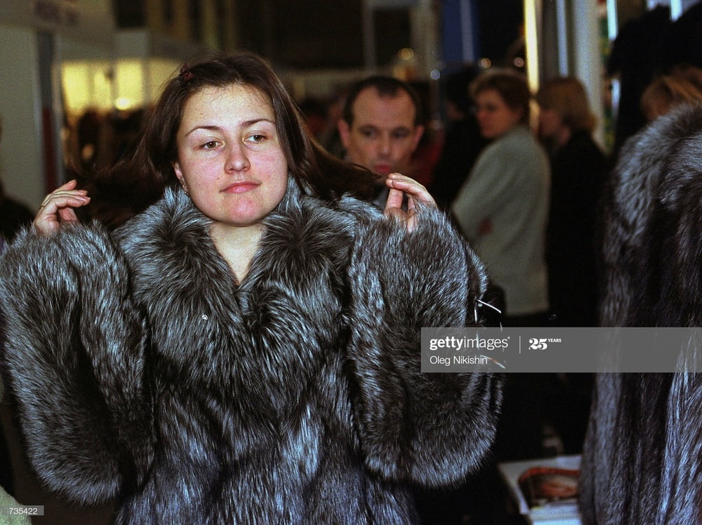 woman in fur coat 22 #101782403