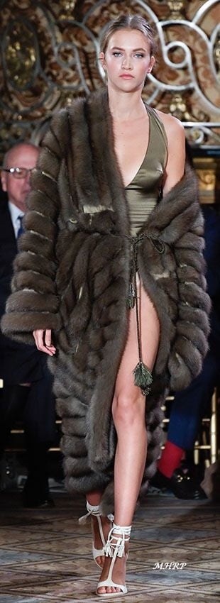 woman in fur coat 22 #101782698