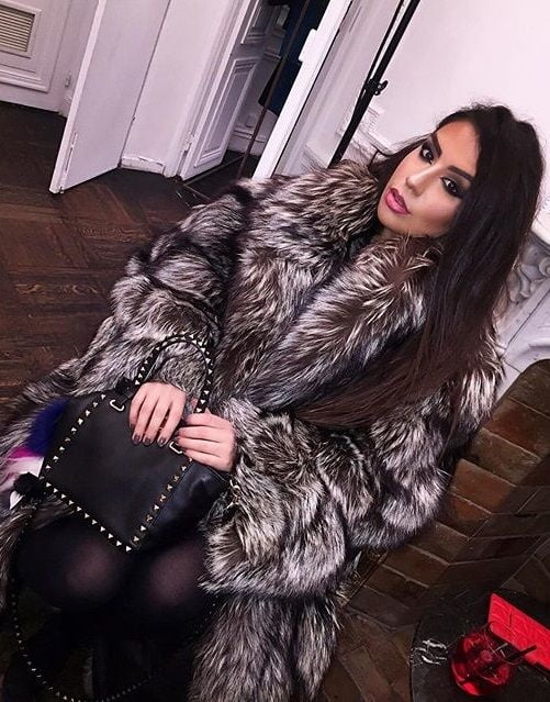 woman in fur coat 22 #101782814