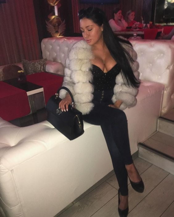 woman in fur coat 22 #101782833