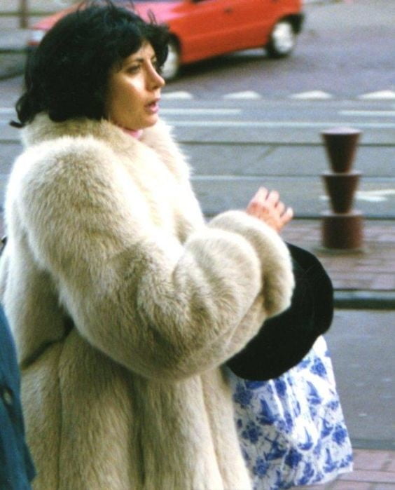 woman in fur coat 22 #101782884