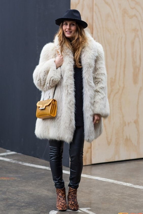 woman in fur coat 22 #101782926