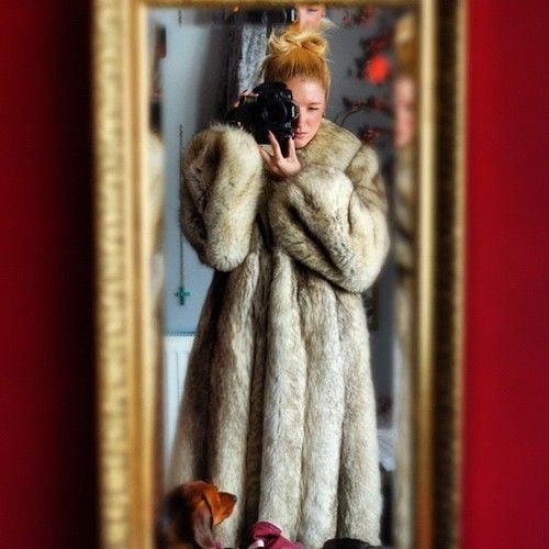 woman in fur coat 22 #101782932