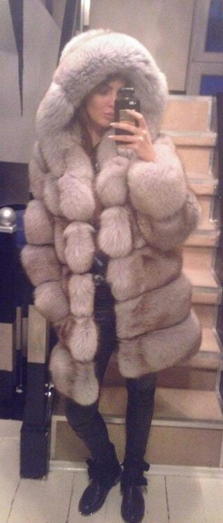 woman in fur coat 22 #101782954