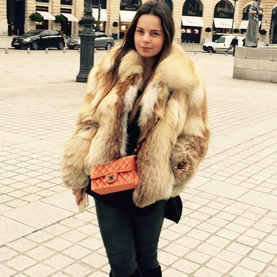 woman in fur coat 22 #101782972