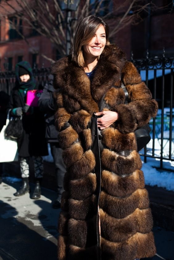 woman in fur coat 22 #101783028