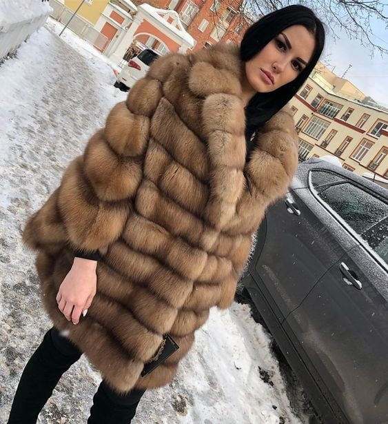 woman in fur coat 22 #101783318