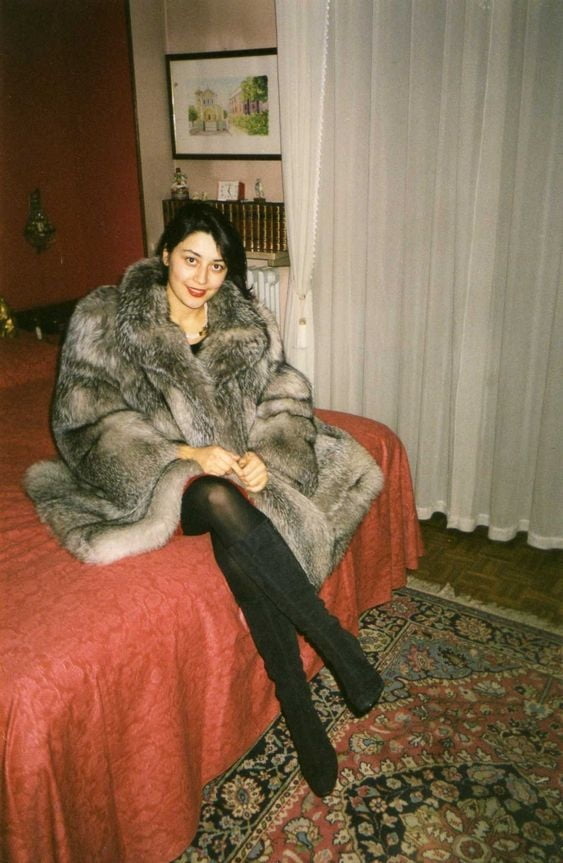 woman in fur coat 22 #101783380