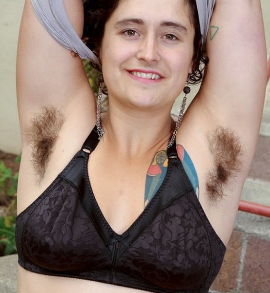 Hairy armpits with bra #81853096