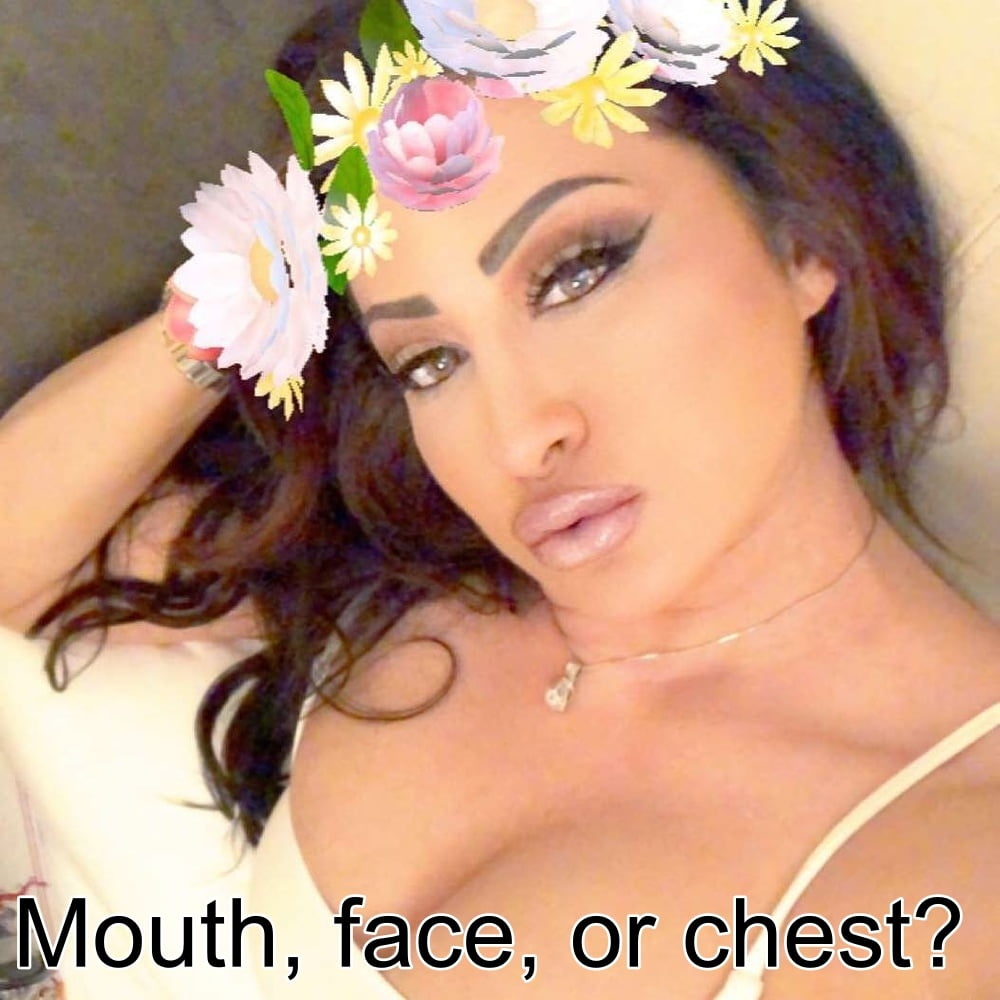 Mouth, face or chest? #90037137