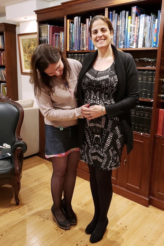 Pregnant Jew in Pantyhose #93708217