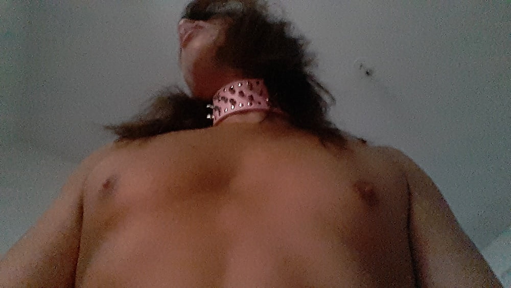 Tygra babe face with pink bitch necklace #107248422
