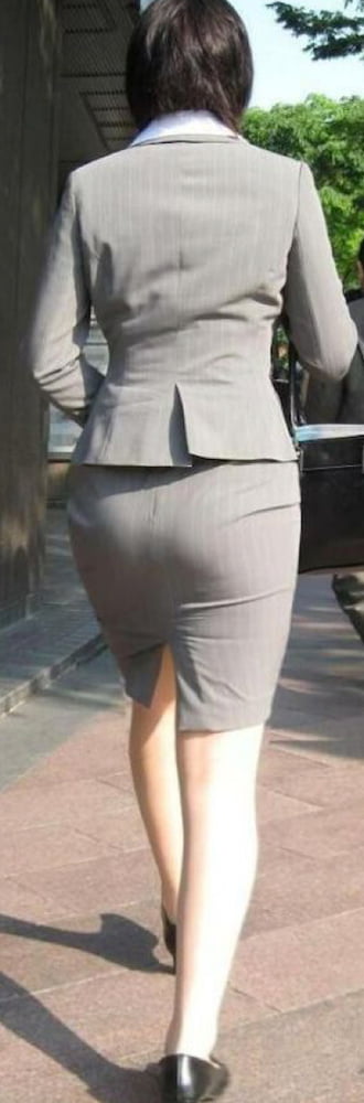 Shapely bums in skirts   More of #102515035