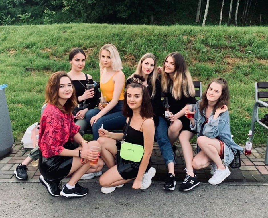 polish teen with friends #80627518