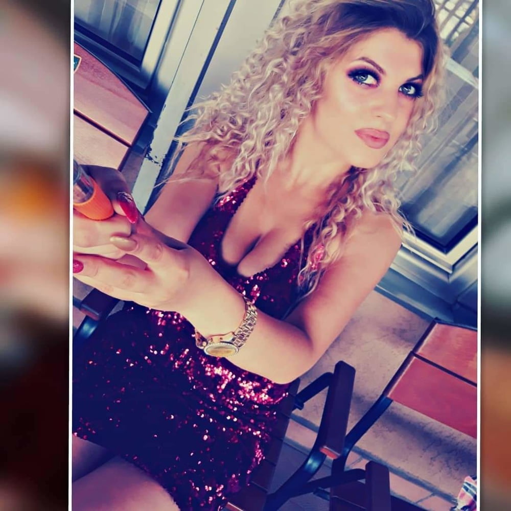 Serbian slut blonde girl big natural tits Maca Blagojevic #80149769