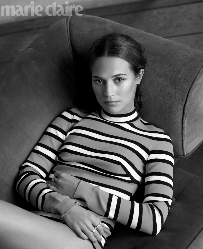 Alicia Vikander my ideal woman is flat chested. #92342542