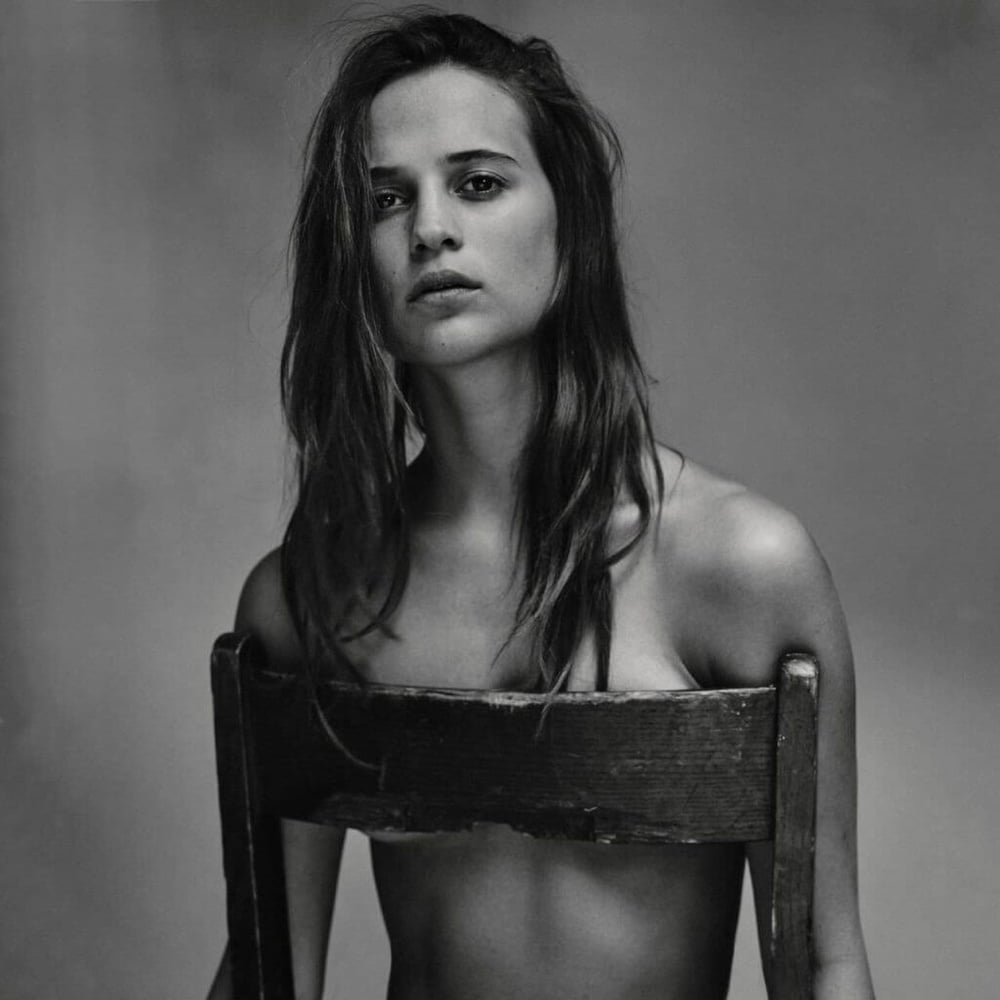 Alicia Vikander my ideal woman is flat chested. #92342560
