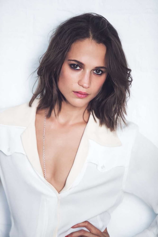 Alicia Vikander my ideal woman is flat chested. #92342664