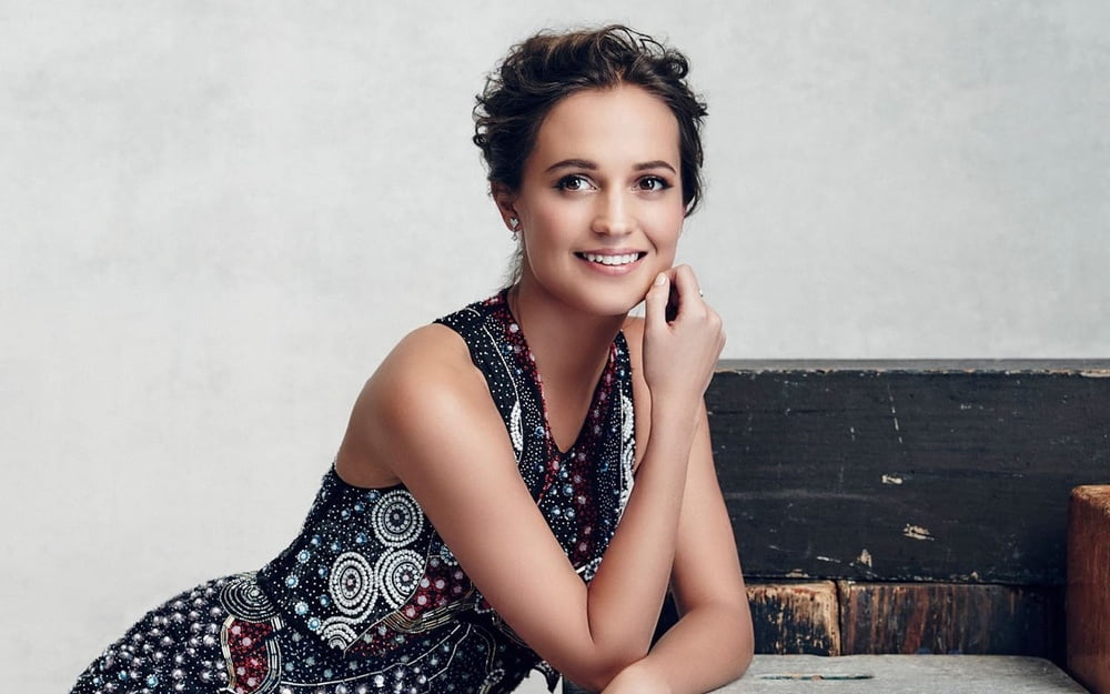 Alicia Vikander my ideal woman is flat chested. #92342670