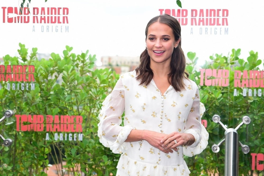 Alicia Vikander my ideal woman is flat chested. #92342715