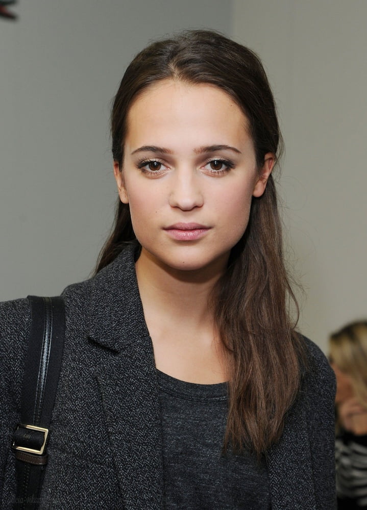 Alicia Vikander my ideal woman is flat chested. #92342721