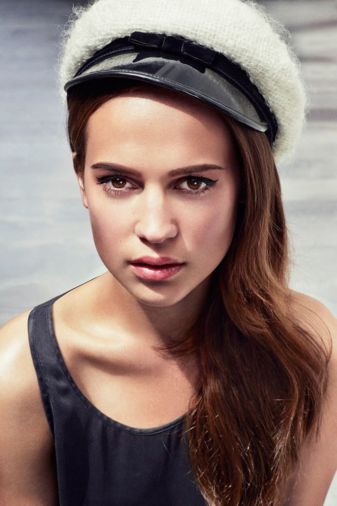 Alicia Vikander my ideal woman is flat chested. #92342747