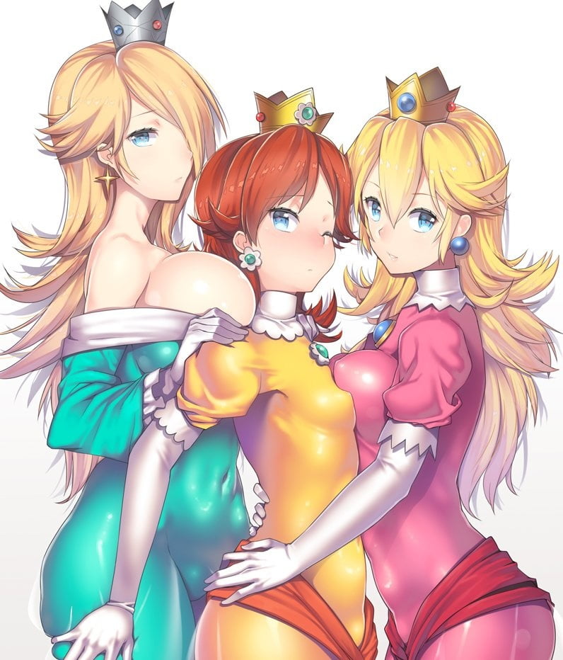 Princess Peach, Daisy and Rosalina #88507156